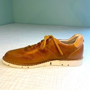 PIKOLINOS Tan Leather Athletic Shoes